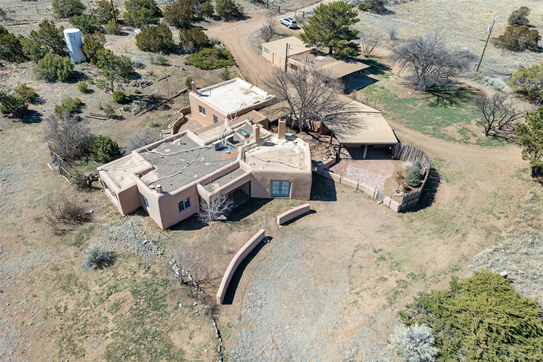 2347 Botulph Road Santa Fe, NM 87505 - Photo 2 of 43 2.4 acres - House, Guesthouse, Studio/Workshop