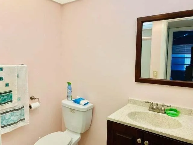 a close view of a shower in kitchen