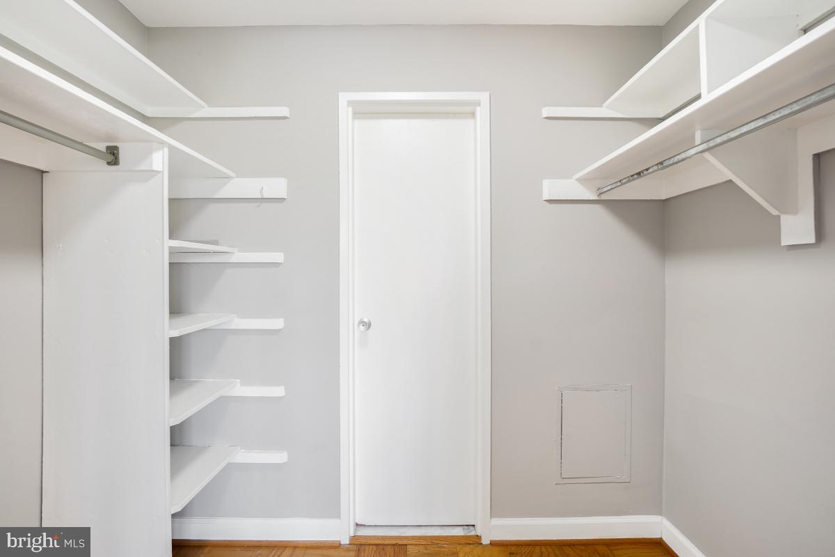 1900 Lyttonsville Road, Unit 1101 Silver Spring, MD 20910 - Photo 10 of 24 a view of an empty walk in closet