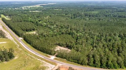 a view of a forest from a balcony