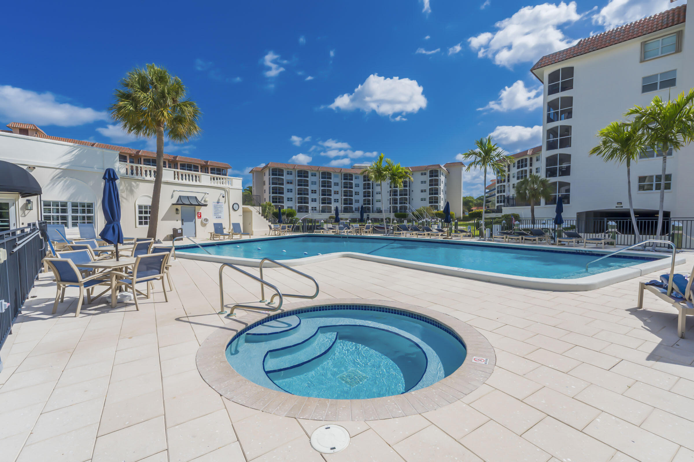 2871 North Ocean Boulevard, Unit C307 Boca Raton, FL 33431 - Photo 14 of 18 Pool & Hot Tub Area