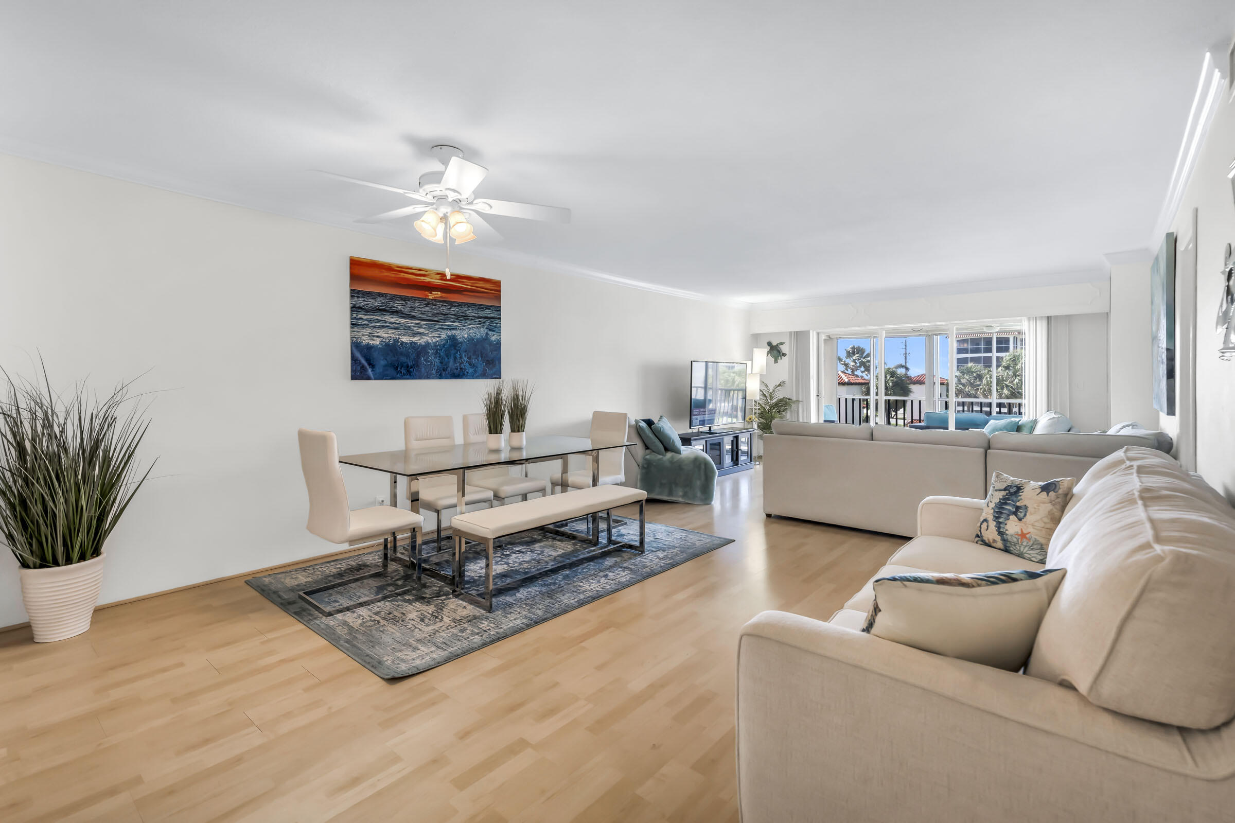 2871 North Ocean Boulevard, Unit C307 Boca Raton, FL 33431 - Photo 6 of 18 Living Room 1