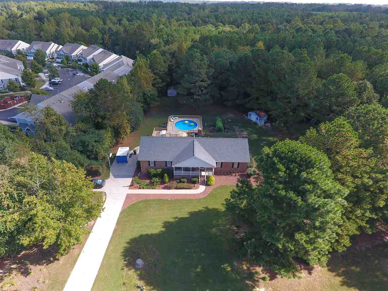 1201 Chalk Road Wake Forest, NC 27587 - Photo 25 of 25 Aerial View