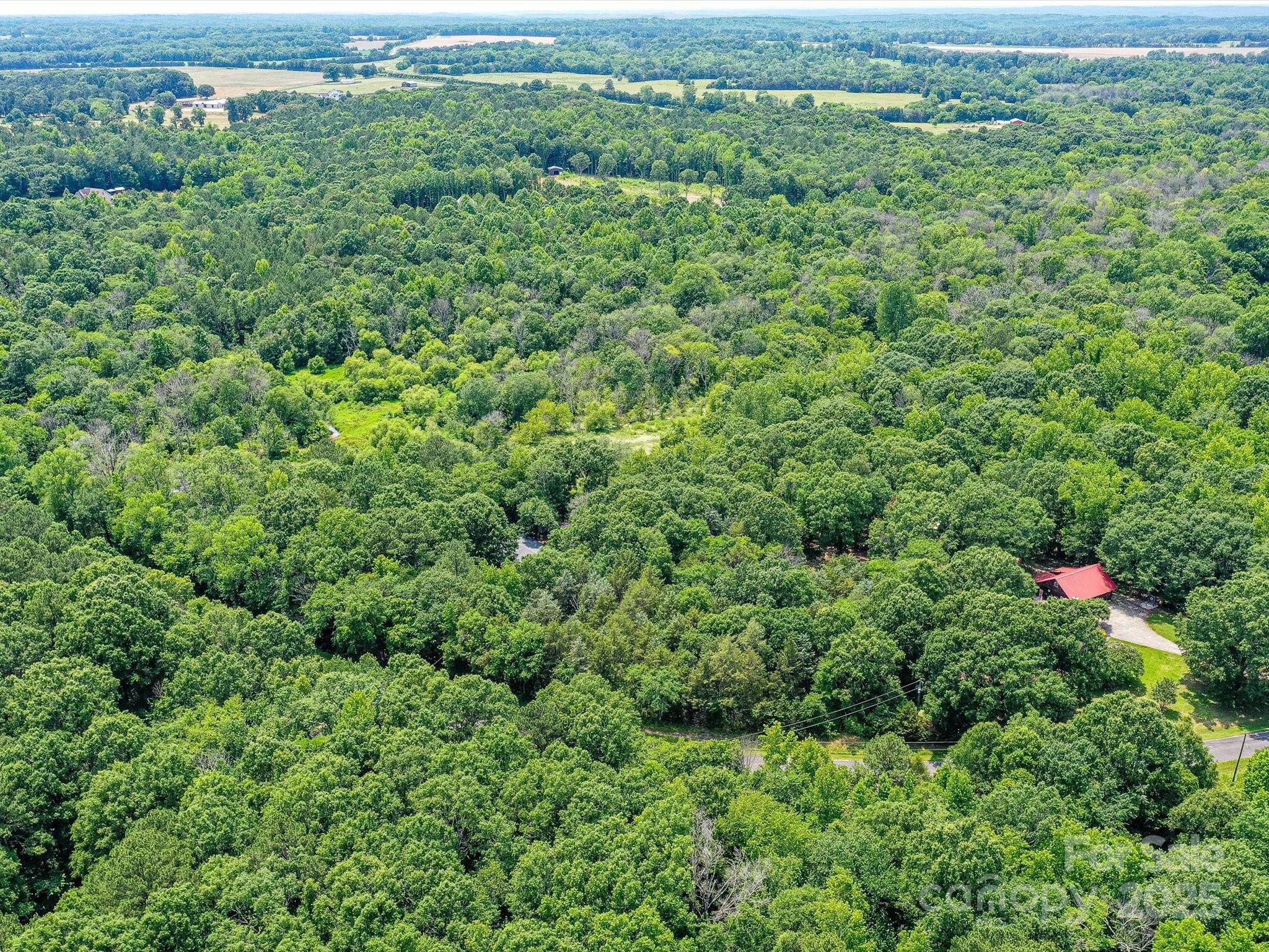 615 Hawley Road McConnells, SC 29726 - Photo 36 of 47 an aerial view of residential house with outdoor space