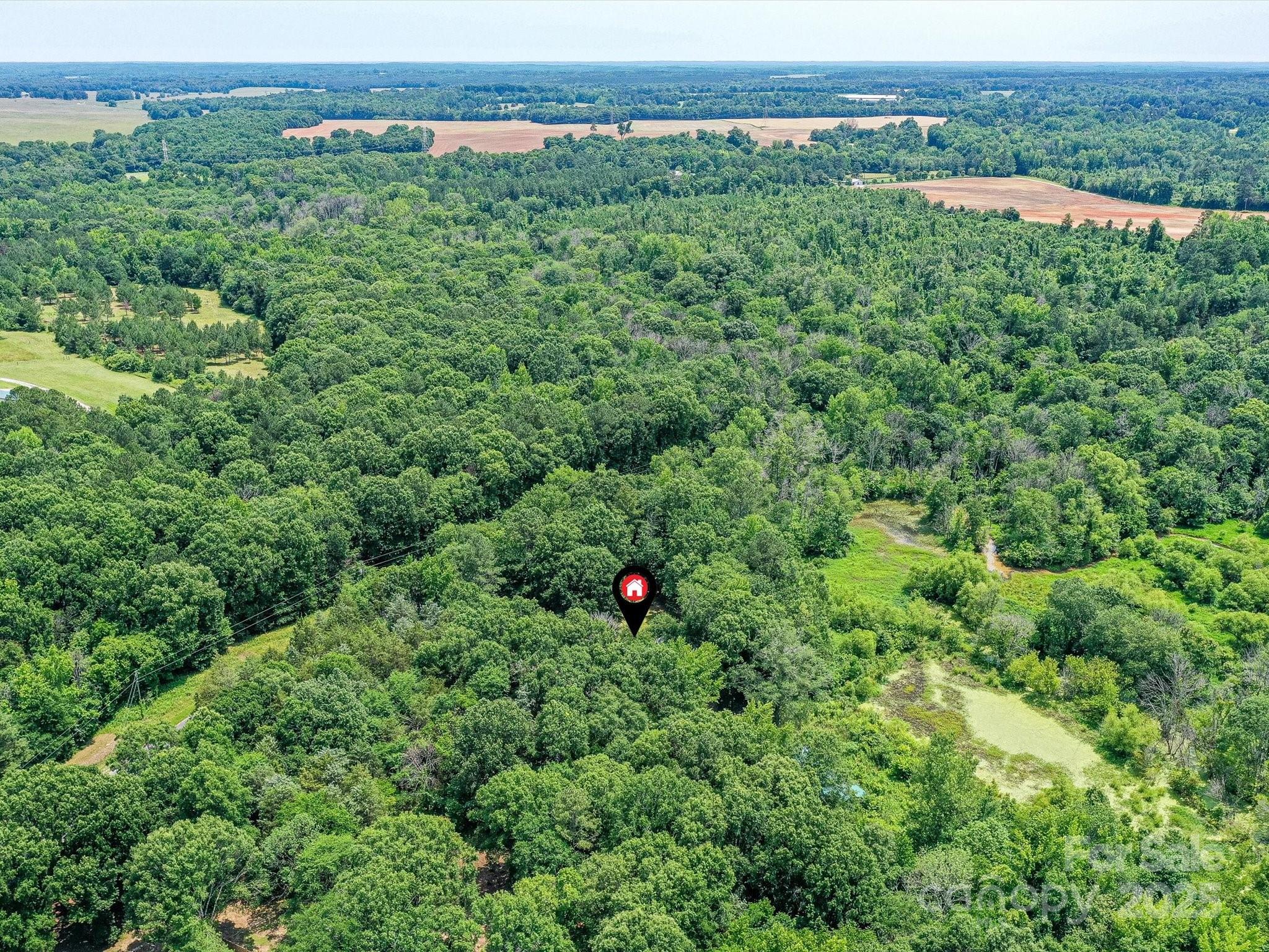 615 Hawley Road McConnells, SC 29726 - Photo 40 of 47 an aerial view of a house with a yard