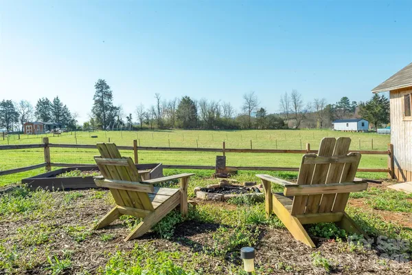 a view of a lake with outdoor space