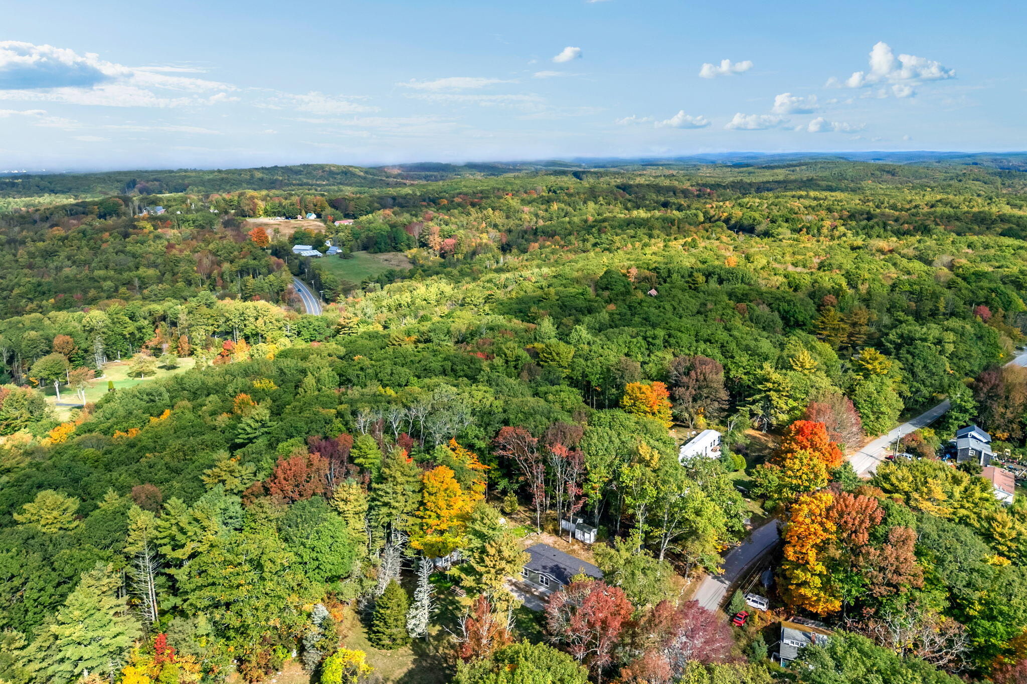 50 Old County Road Edgecomb, ME 04556 - Photo 47 of 58 Drone featuring Old County Rd