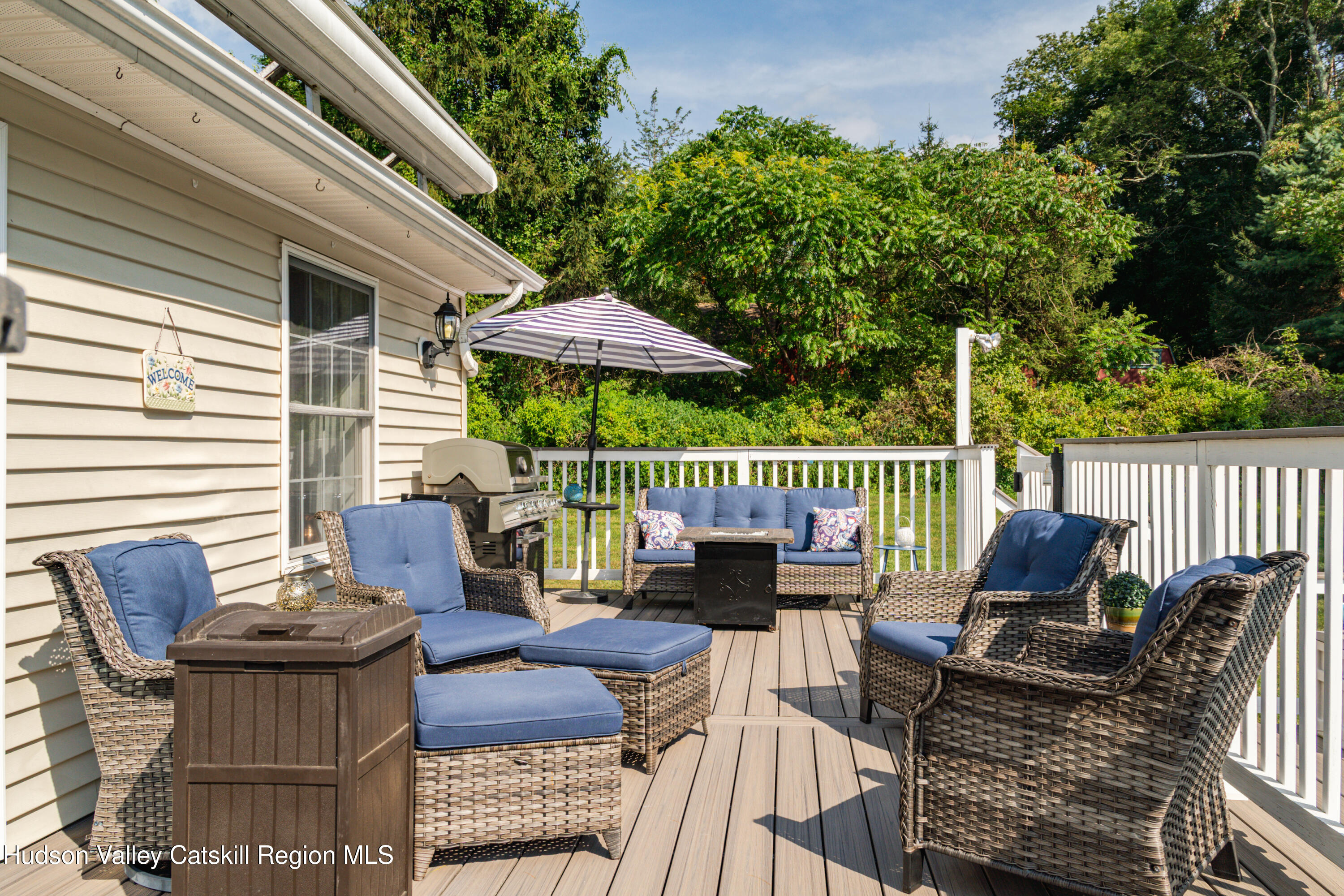 71 Duck Pond Road Stone Ridge, NY 12484 - Photo 30 of 35 a view of balcony with furniture and outdoor seating