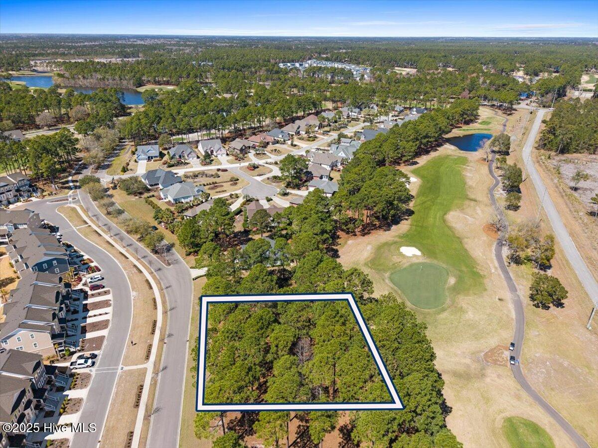 33 Eastwood Park Road Sunset Beach, NC 28468 - Photo 6 of 30 Overhead View-Golf