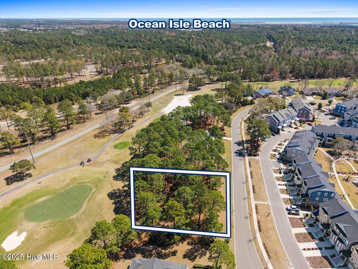 33 Eastwood Park Road Sunset Beach, NC 28468 - Photo 7 of 30 Overhead View-Golf 2