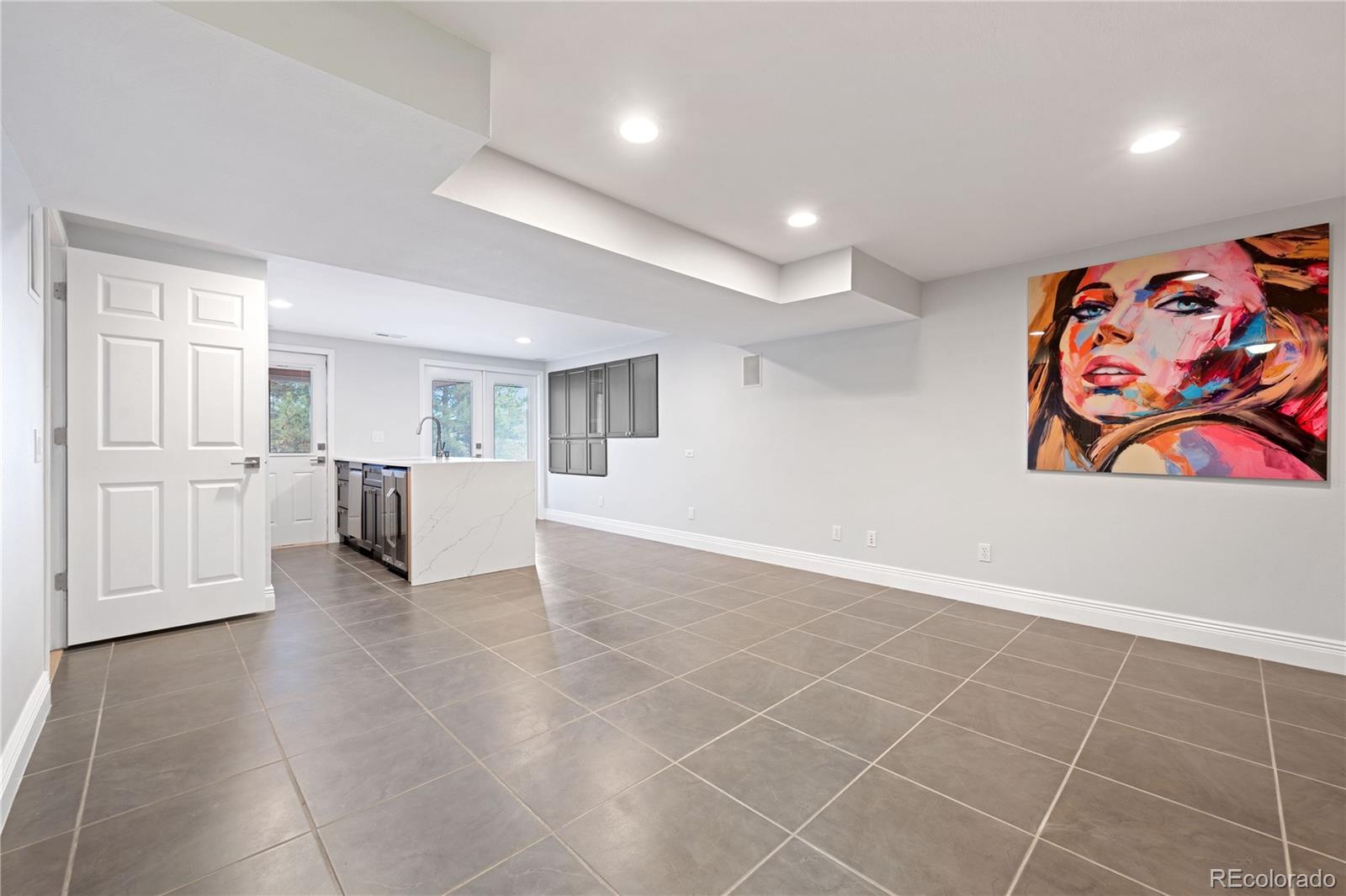 851 Hughes Lane Highlands Ranch, CO 80126 - Photo 29 of 50 a view of an empty room with a workspace