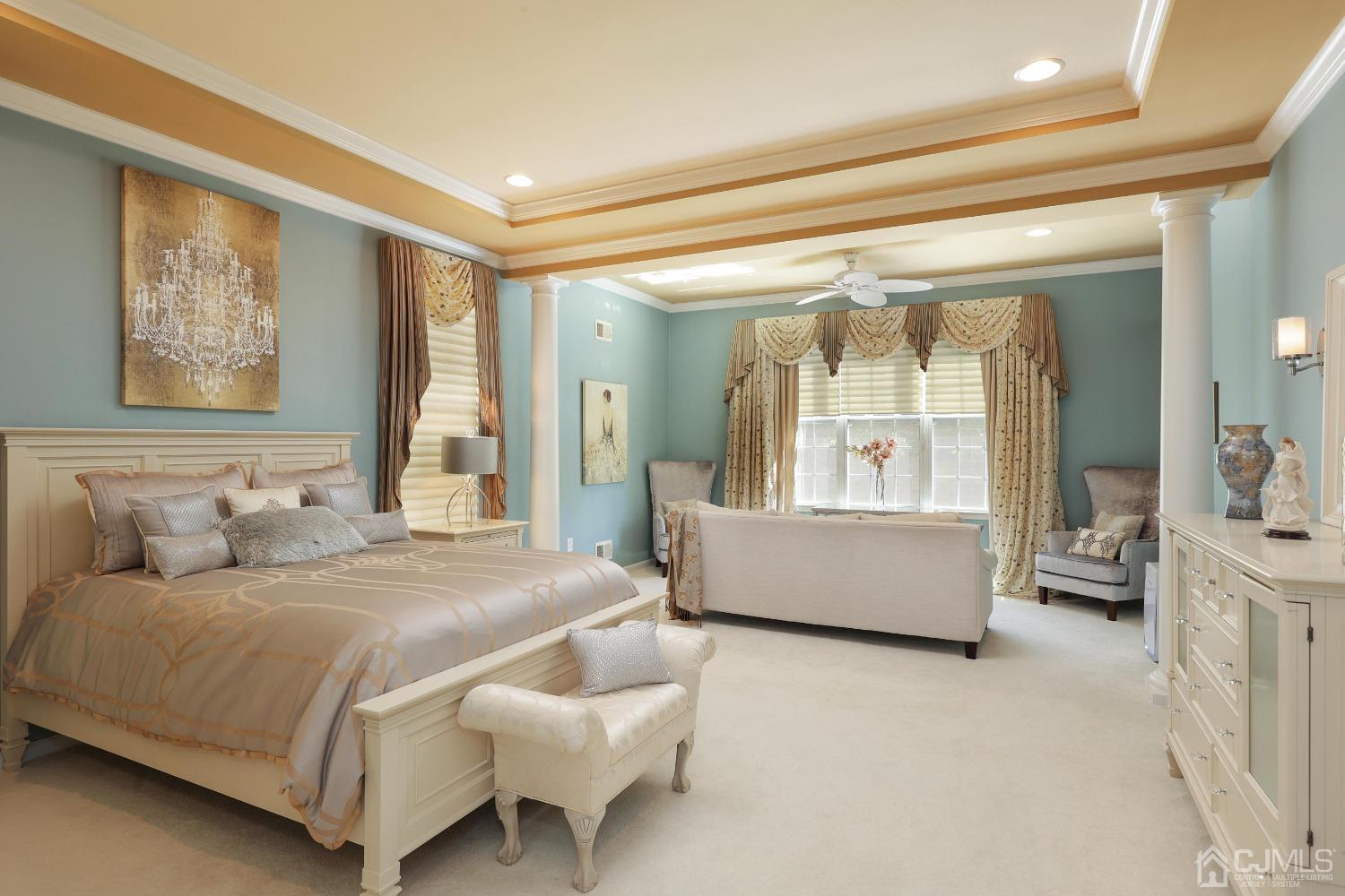 170 Tournament Drive Monroe Township, NJ 08831 - Photo 27 of 36 a living room with furniture and a large window