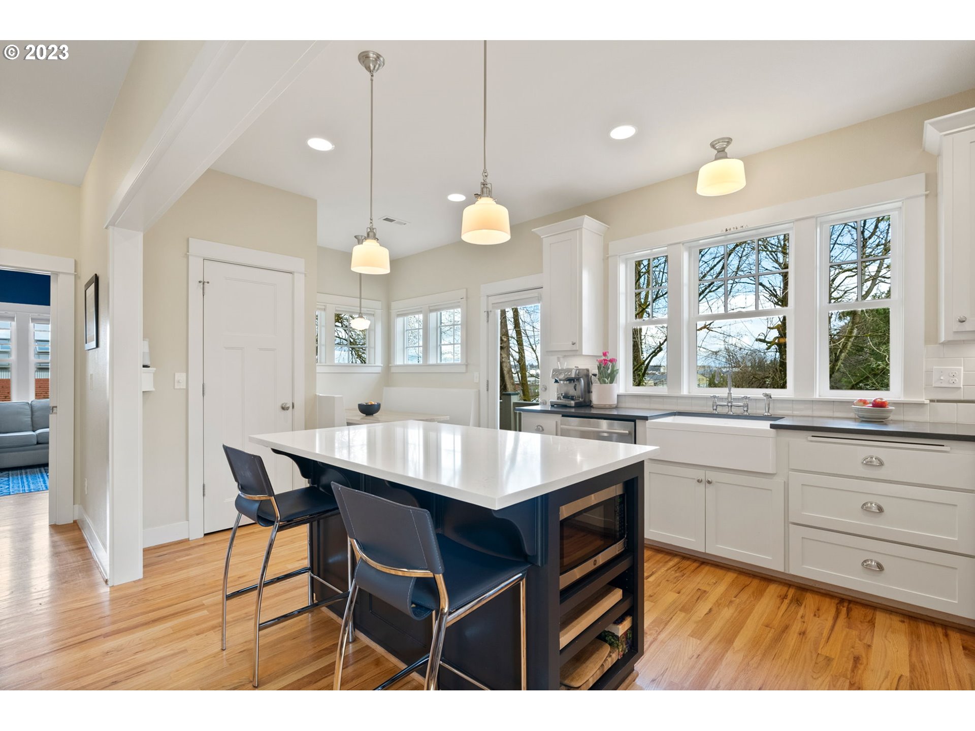 2126 Northwest 32nd Avenue Portland, OR 97210 - Photo 14 of 48 a kitchen with a sink cabinets and window