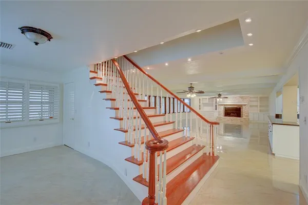 a view of entryway and hall