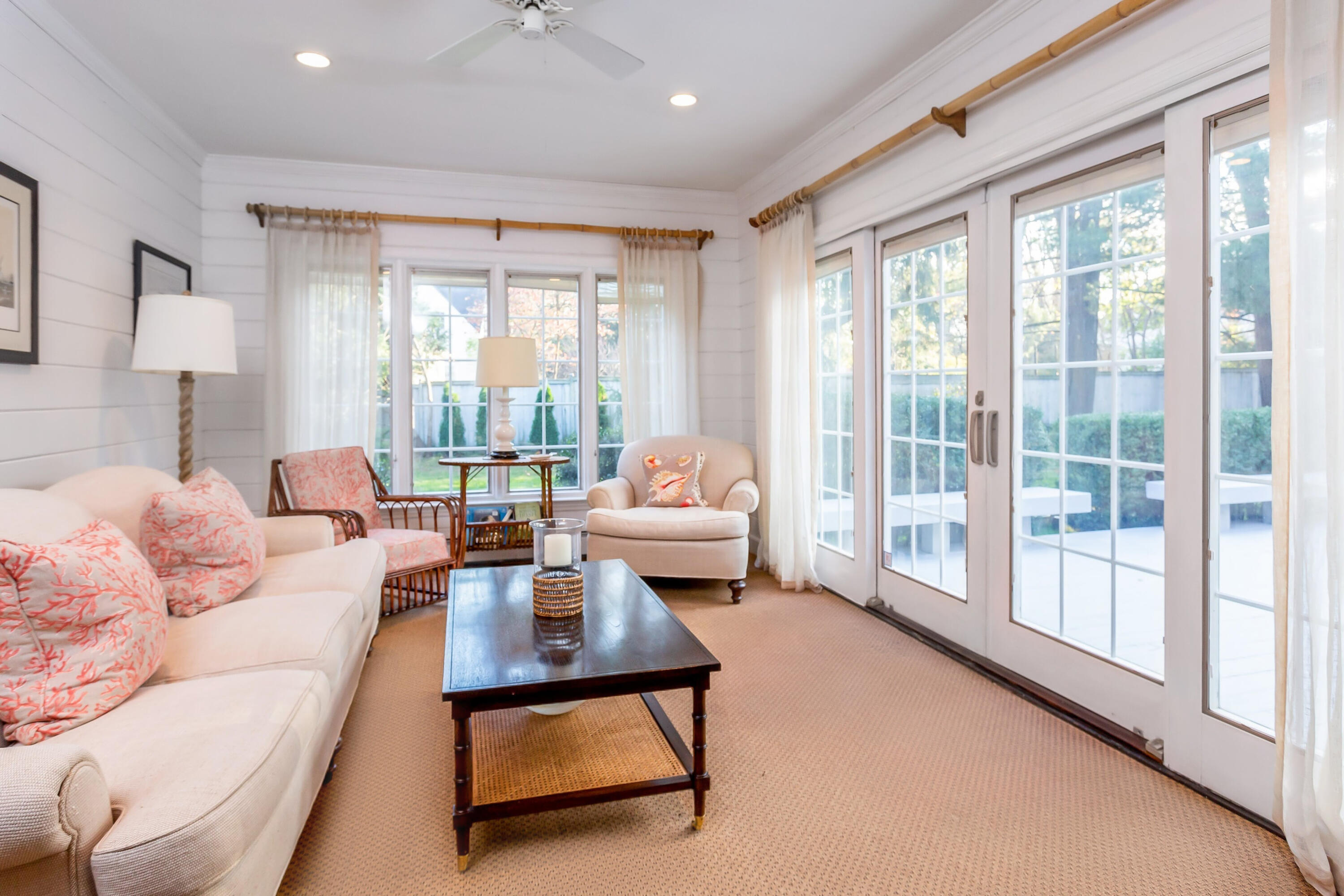 9 Peterick Lane Darien, CT 06820 - Photo 13 of 28 a living room with furniture and a large window