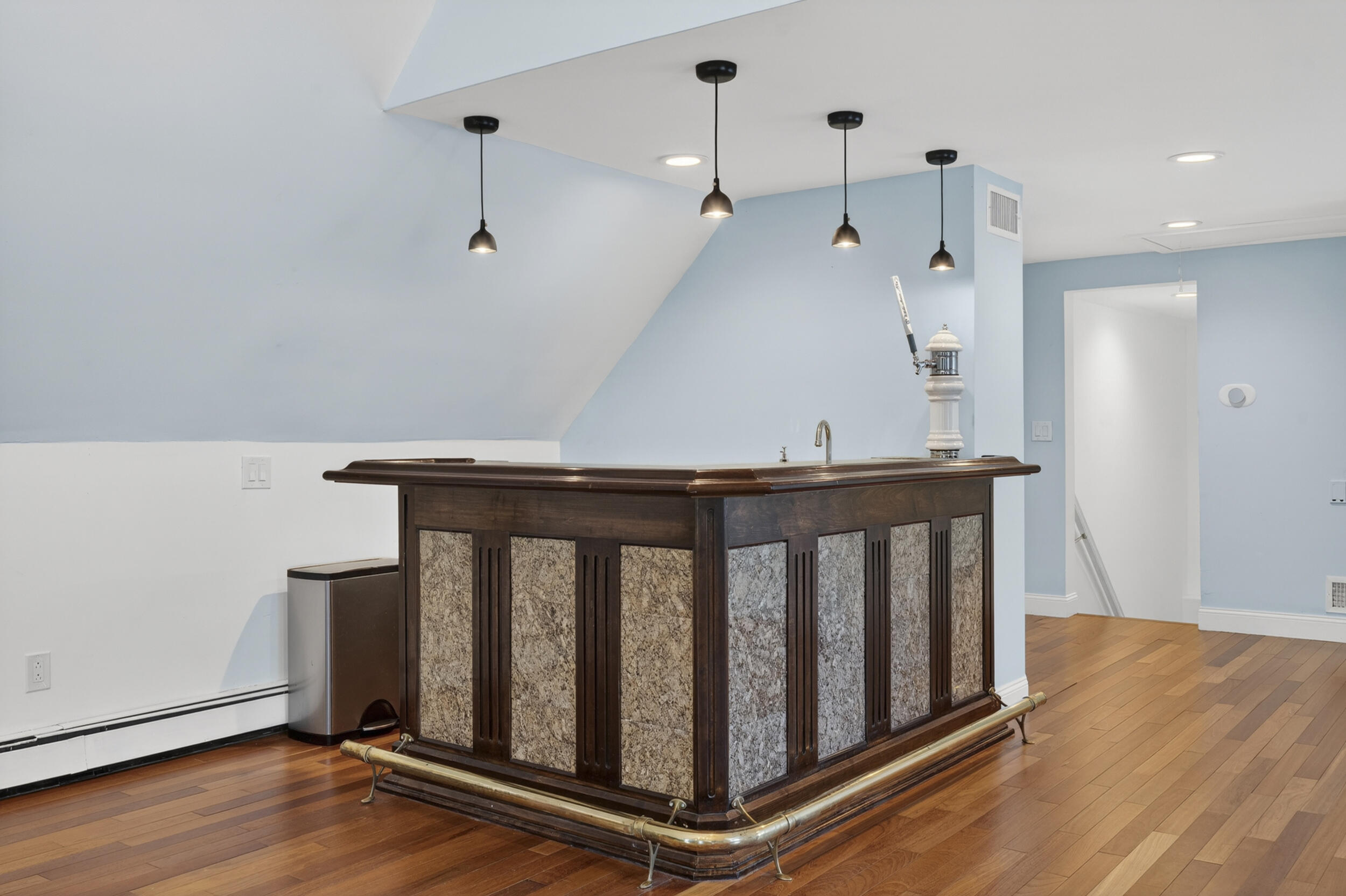 33 Taywood Road Auburn, ME 04210 - Photo 56 of 75 Built-in bar/entertainment area