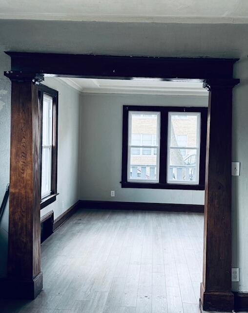 5366 North 36th Street, Unit 5368 Milwaukee, WI 53209 - Photo 6 of 14 Natural Woodwork connecting dining room and living room