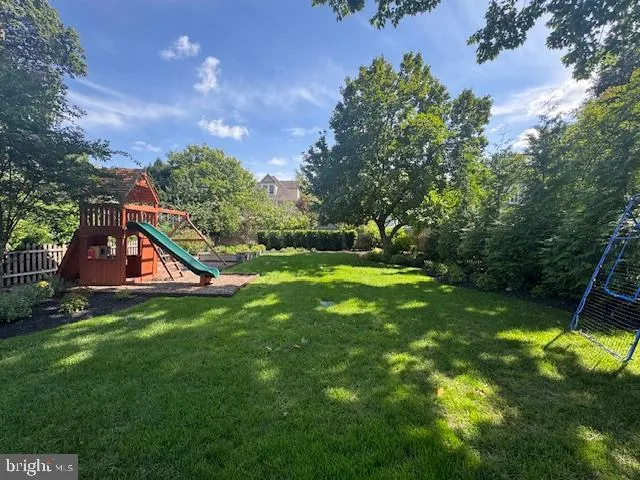 a view of a volley ball court