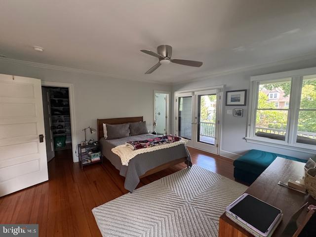 214 West Redman Avenue Haddonfield, NJ 08033 - Photo 8 of 22 a bedroom with a bed and wooden floor