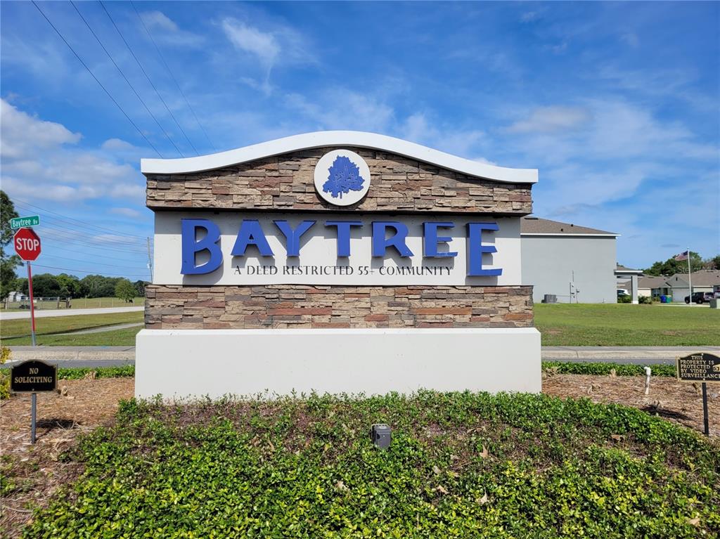 432 Baytree Boulevard Tavares, FL 32778 - Photo 39 of 65 a front view of a house with garden