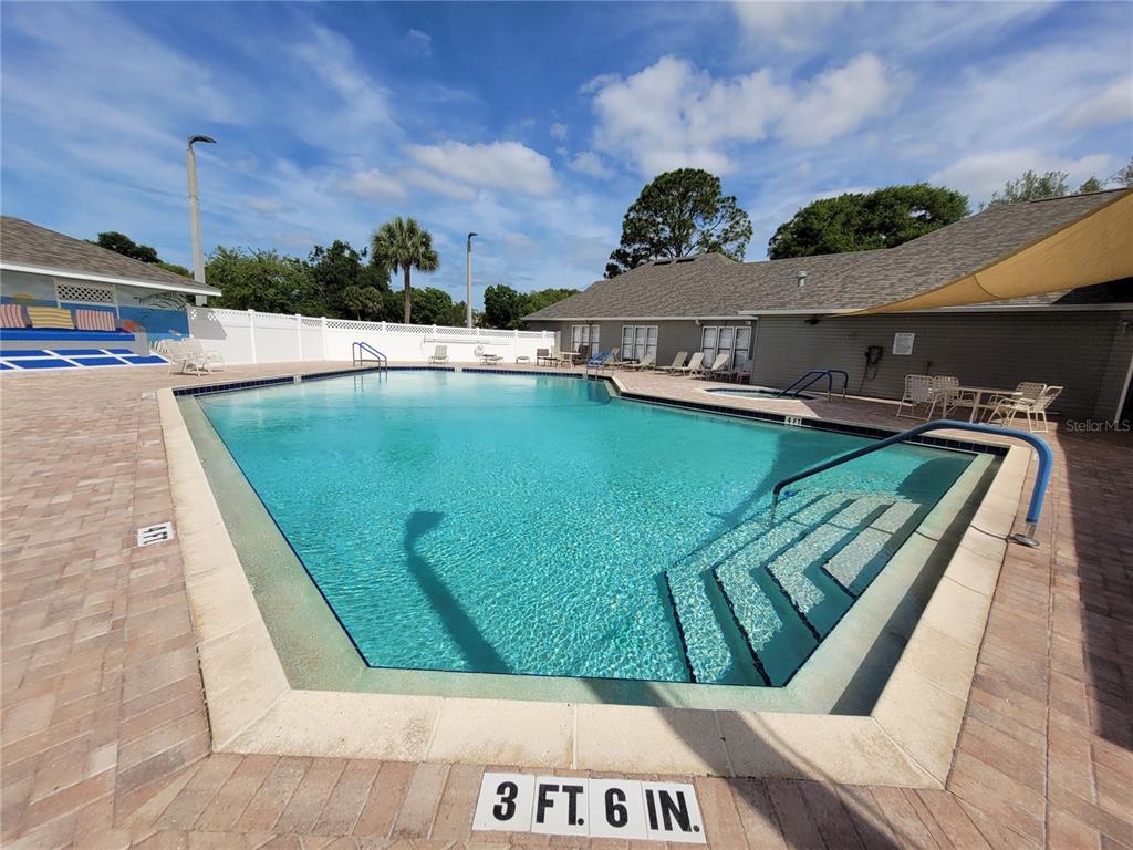 432 Baytree Boulevard Tavares, FL 32778 - Photo 49 of 65 a view of a swimming pool with an outdoor seating