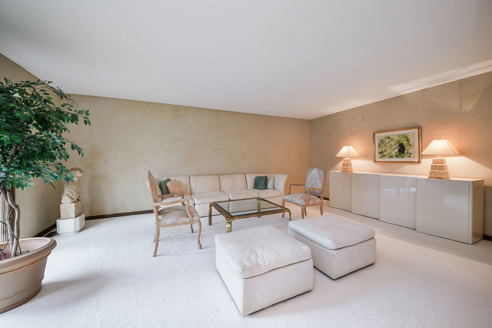798 East Gartner Road Naperville, IL 60540 - Photo 3 of 36 a living room with furniture and a potted plant