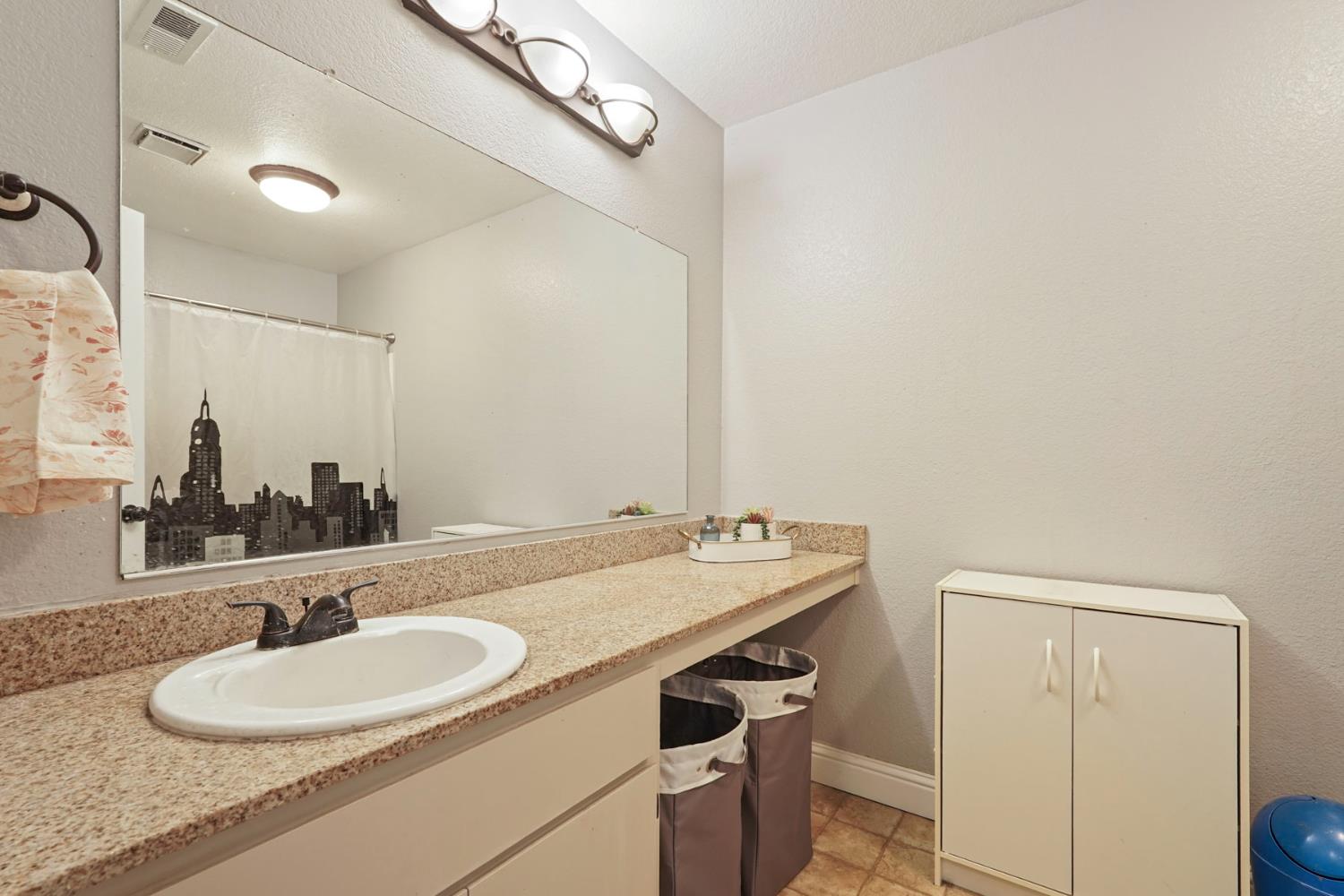 2401 Eilers Lane, Unit 304 Lodi, CA 95242 - Photo 14 of 21 a bathroom with a sink and a mirror