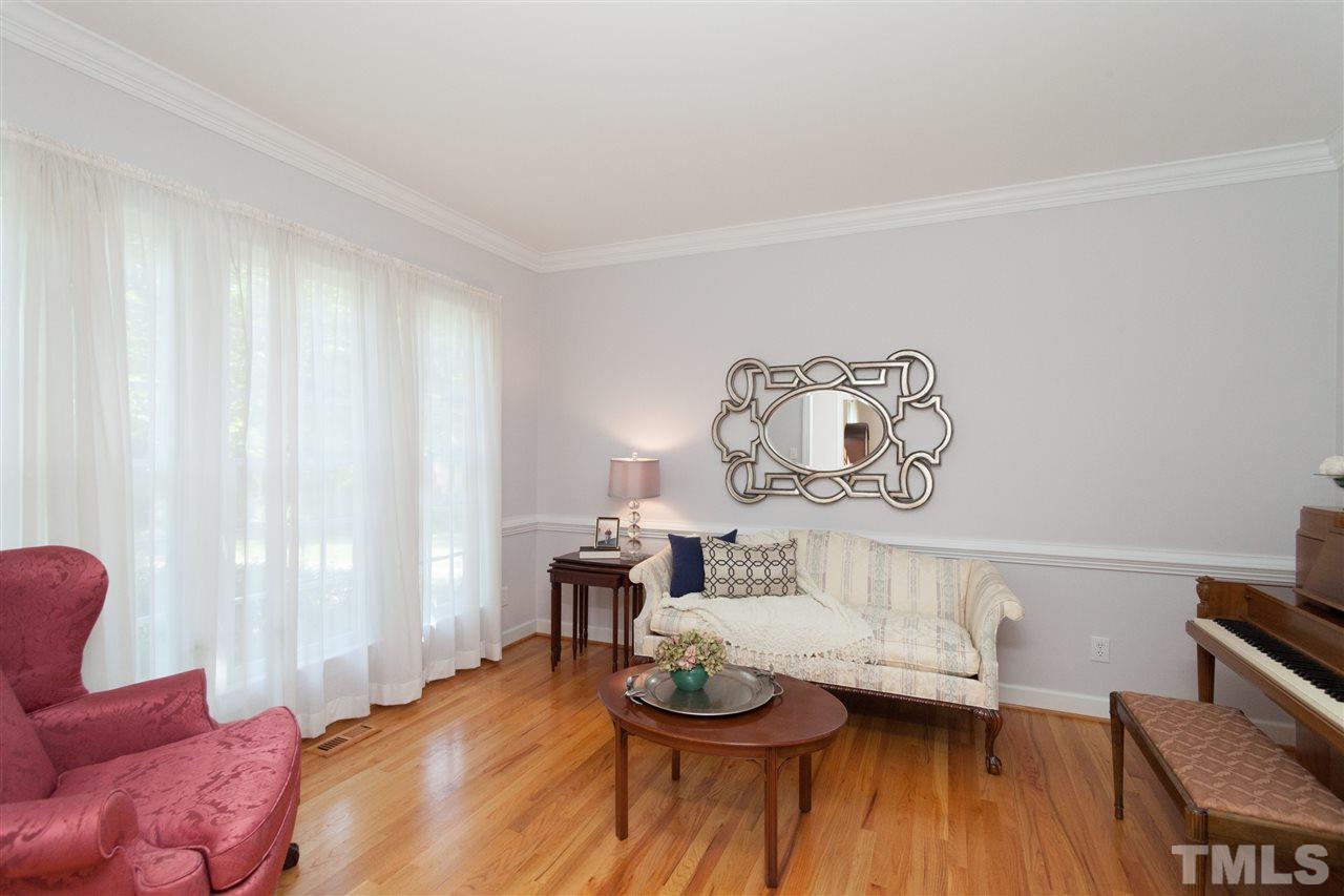4124 Ridgebrook Bluffs Drive Raleigh, NC 27603 - Photo 3 of 24 Formal living room or office space.