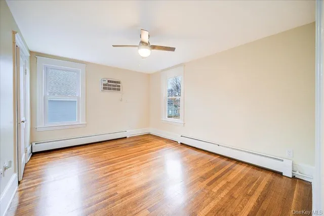 a view of hallway with window
