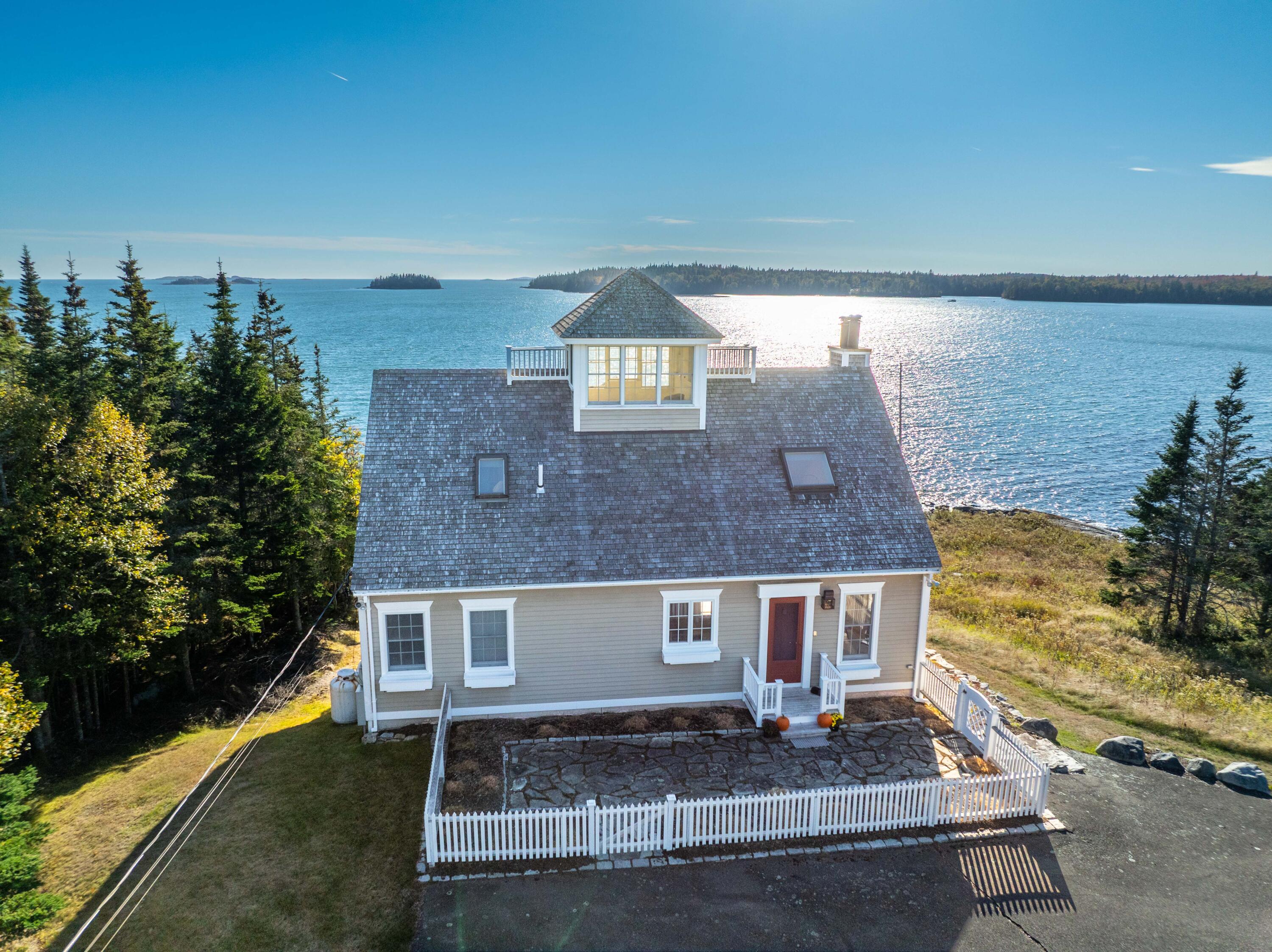613 Yoho Head Road Machiasport, ME 04655 - Photo 3 of 97 Aerial of Home & Oceanview