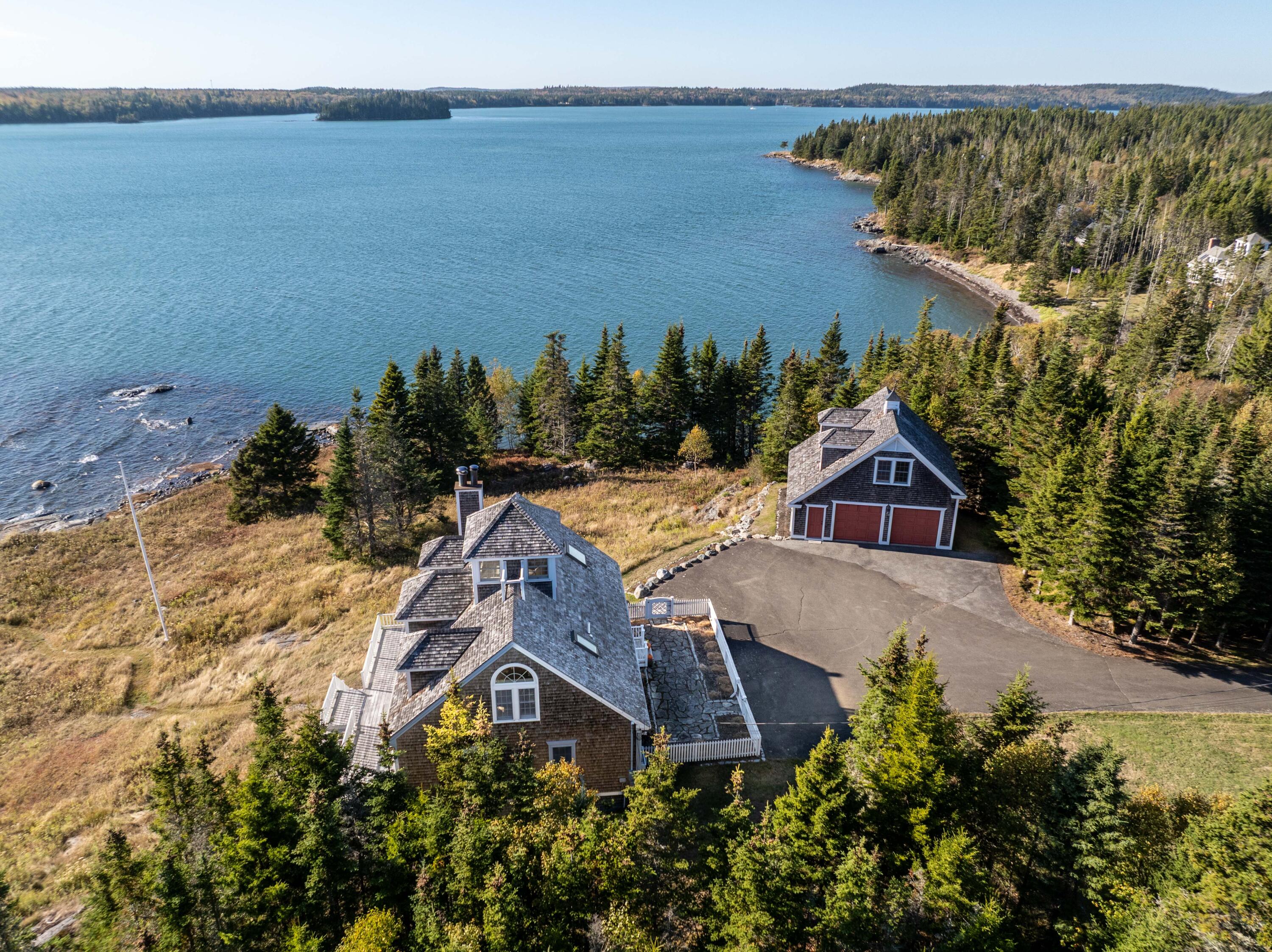 613 Yoho Head Road Machiasport, ME 04655 - Photo 8 of 97 Aerial of Property & Oceanview