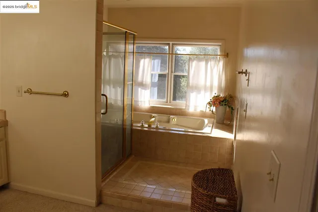 a bathroom with a sink and a shower