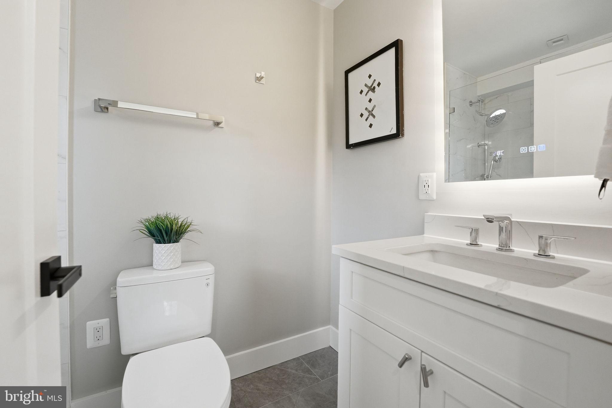 2211 Military Road Arlington, VA 22207 - Photo 69 of 107 Modern bathroom with sleek design.