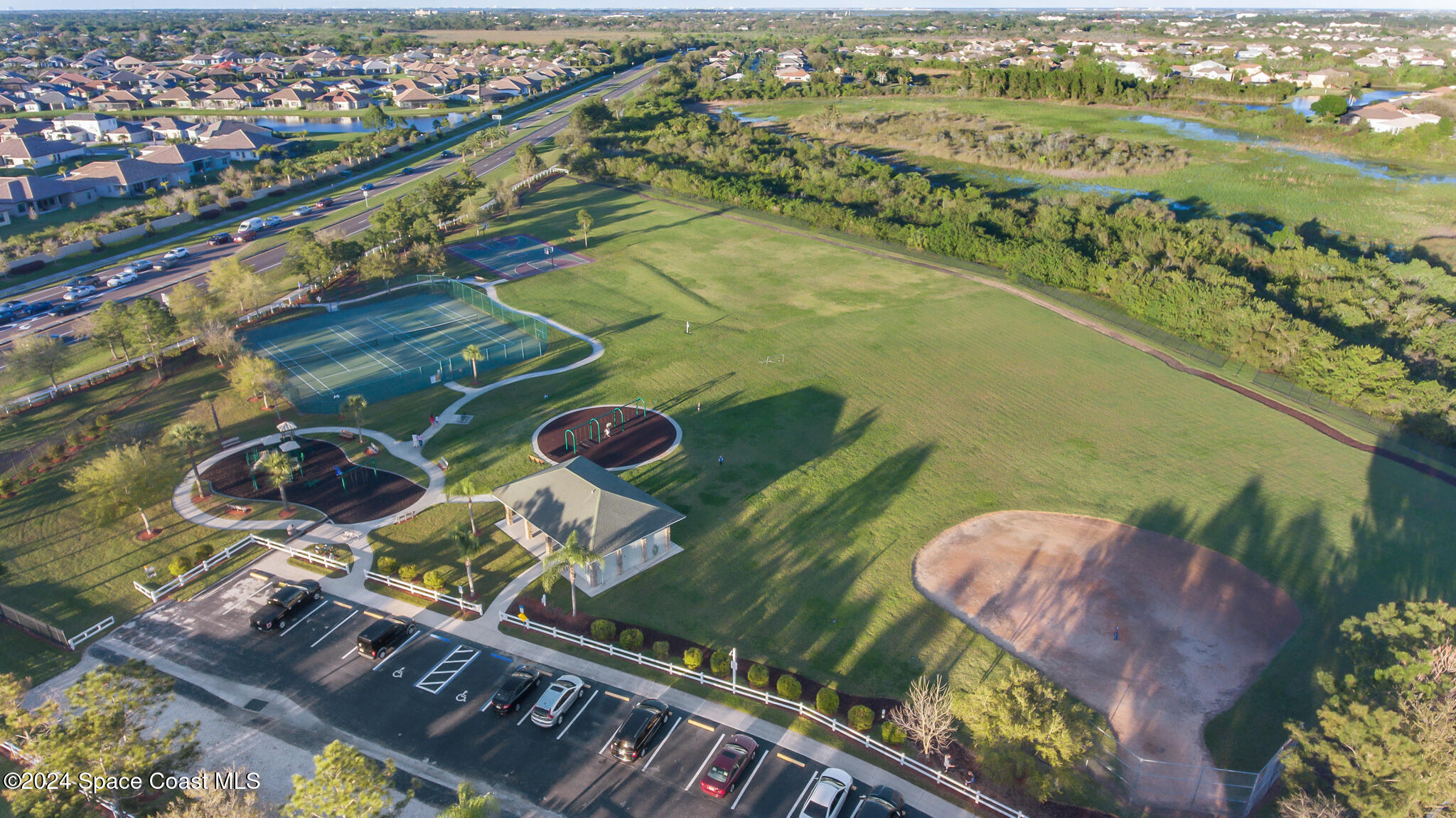 3416 Peninsula Circle Melbourne, FL 32940 - Photo 53 of 61 Aerial 1H
