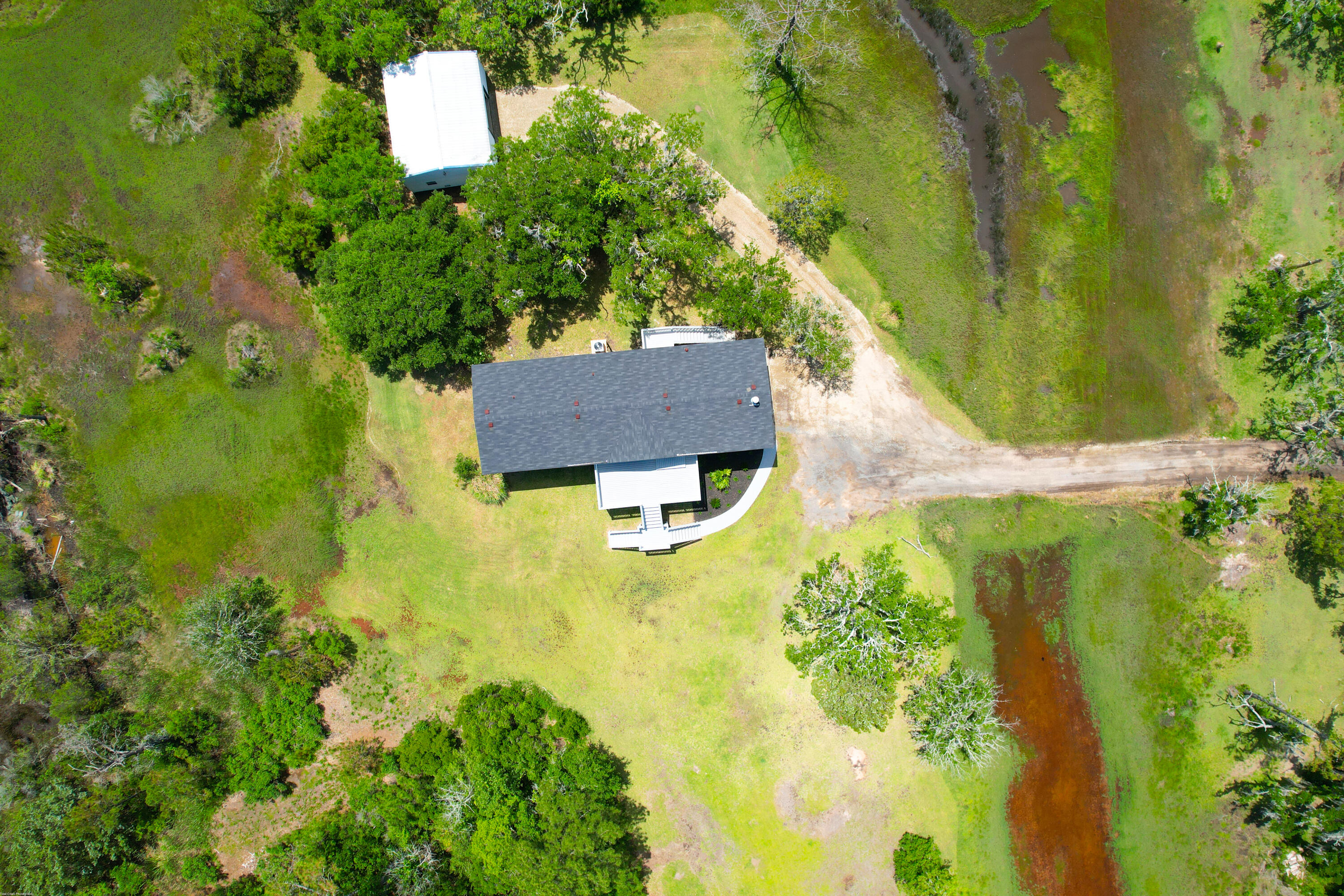 3814 Marshfield Road Johns Island, SC 29455 - Photo 21 of 26 Aerial 3