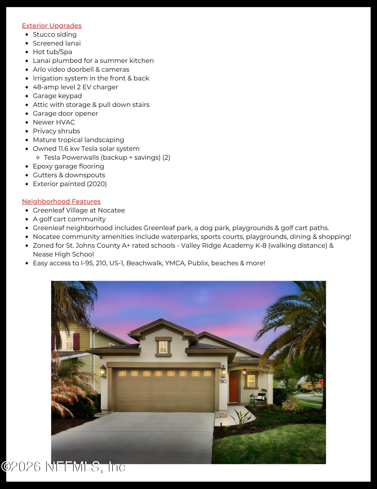 180 Taylor Ridge Avenue Ponte Vedra, FL 32081 - Photo 51 of 88 Features & Upgrades