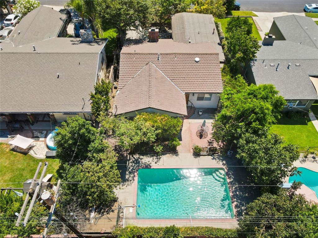 14335 Aztec Street Sylmar, CA 91342 - Photo 34 of 48 an aerial view of a house with a yard