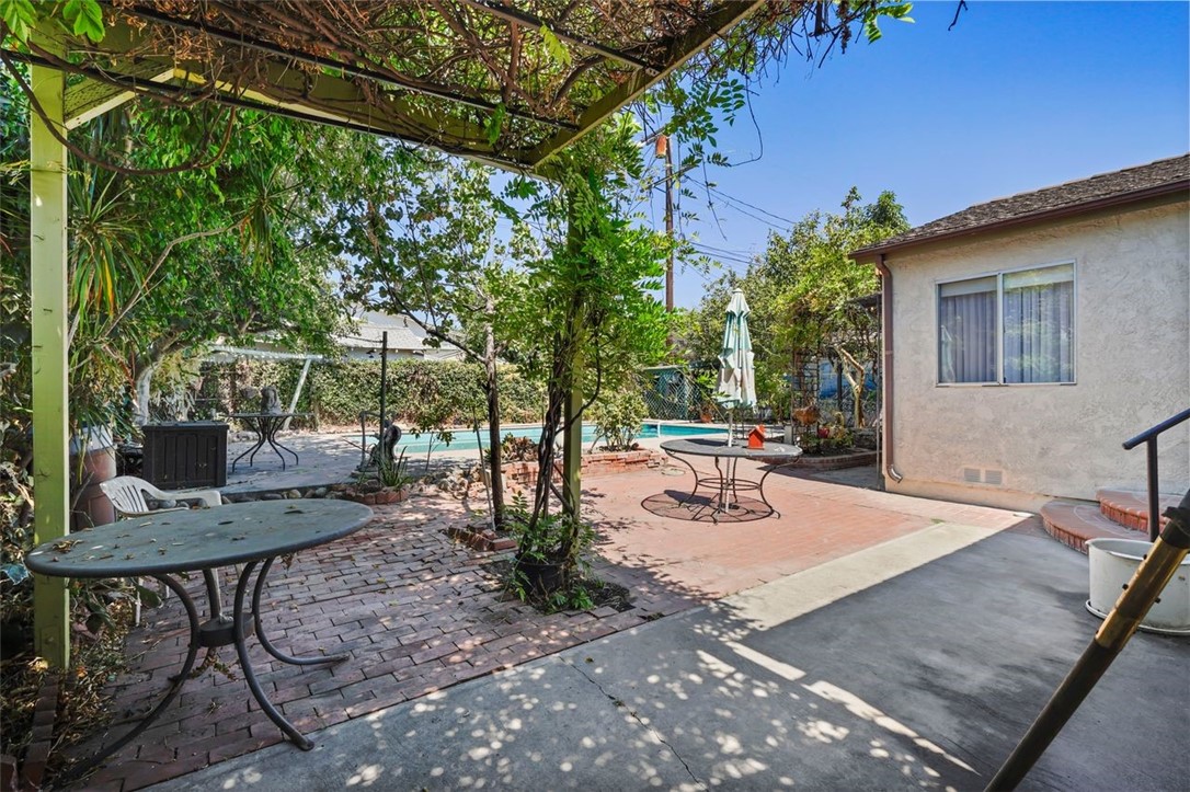 14335 Aztec Street Sylmar, CA 91342 - Photo 38 of 48 a view of a backyard with sitting area
