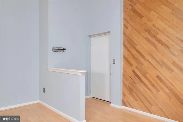 a view of front door