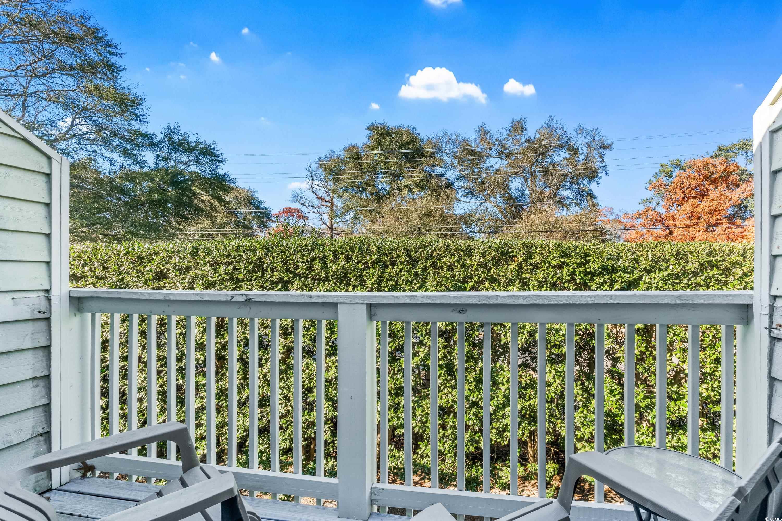 304 Cumberland Terrace, Unit 2F Myrtle Beach, SC 29572 - Photo 20 of 40 View of balcony