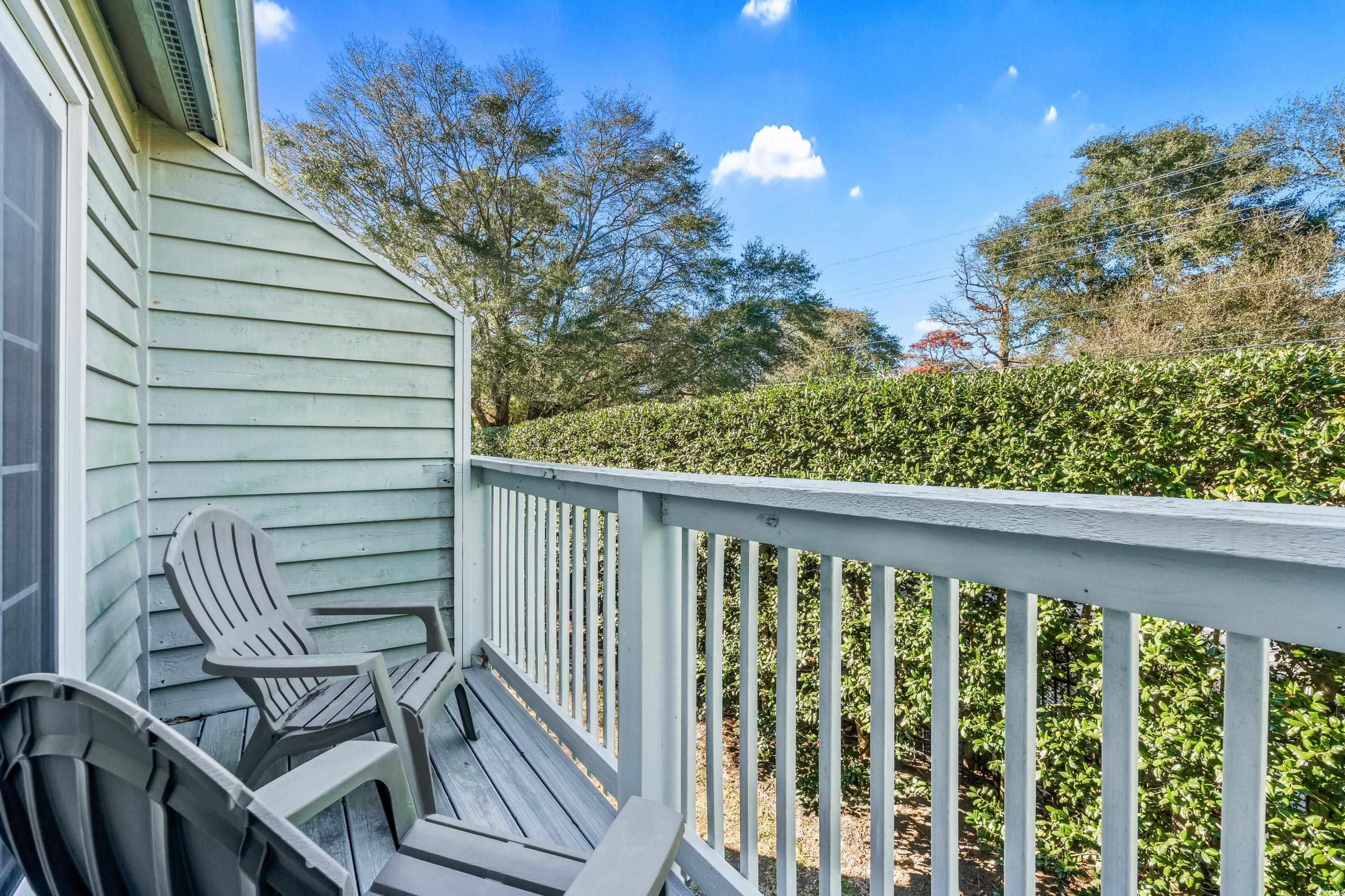 304 Cumberland Terrace, Unit 2F Myrtle Beach, SC 29572 - Photo 21 of 40 View of balcony