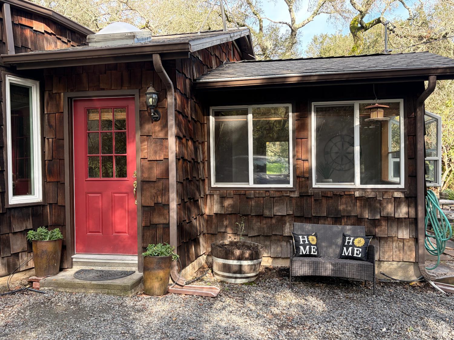 6825 Enterprise Road Glen Ellen, CA 95442 - Photo 48 of 51 a front view of a house with a yard