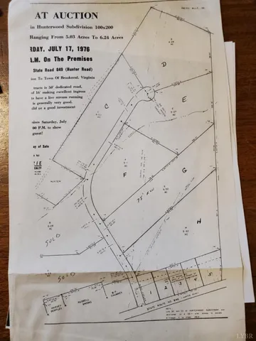 $29,900 | 0 Hunter Road, Brookneal, VA 24528