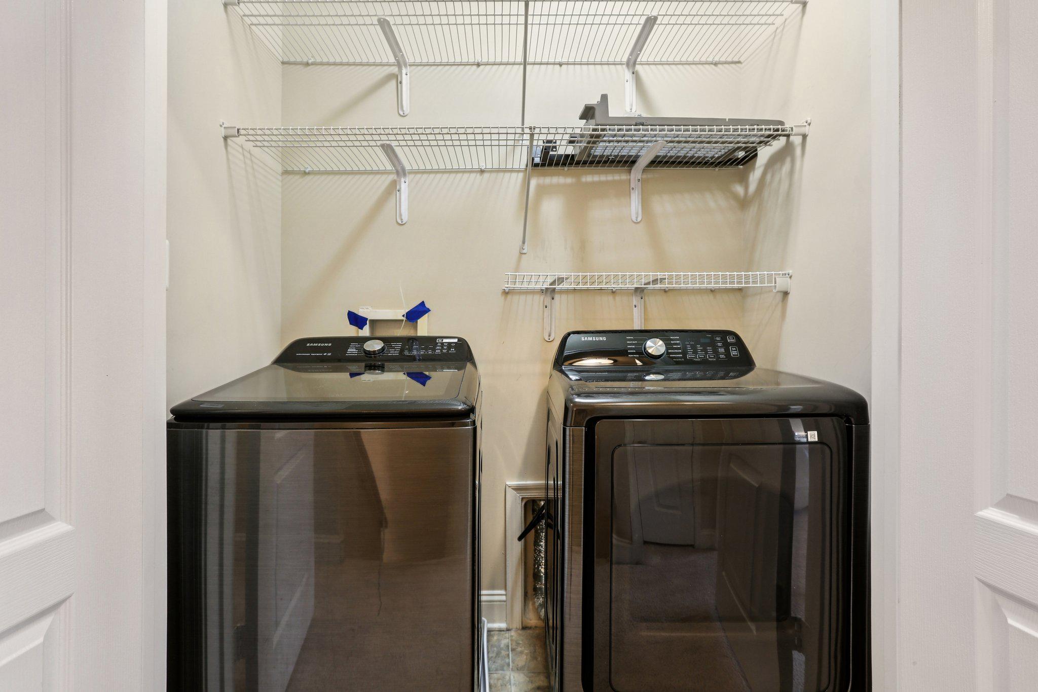 9384 Rock Ripple Lane Laurel, MD 20723 - Photo 29 of 43 Efficient laundry space on bedroom level