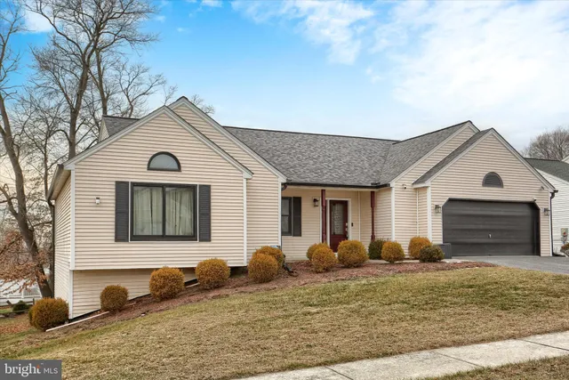 a view of a house with a outdoor space