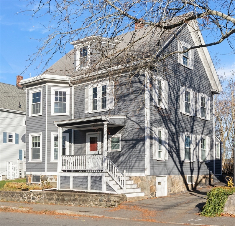 23 Proctor Street Salem, MA 01970 - Photo 5 of 41 a front view of a building