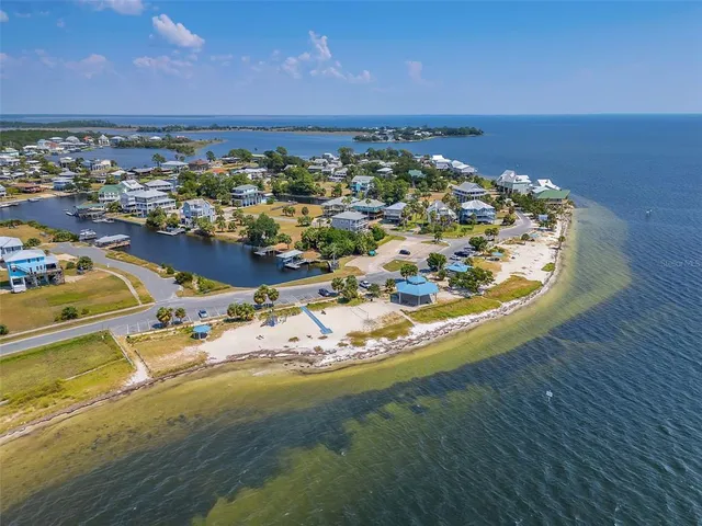 a view of beach and ocean