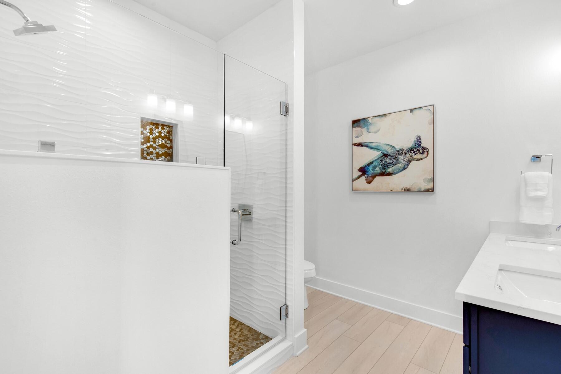 65 Cobia Street Destin, FL 32541 - Photo 35 of 54 a view of a hallway with workspace