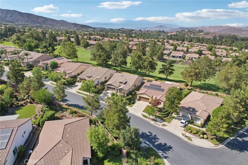 9302 Reserve Drive Corona, CA 92883 - Photo 54 of 72 an aerial view of a city with lots of residential buildings