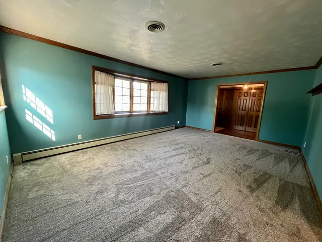 a view of empty room